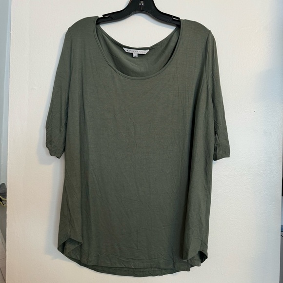 The Nines by Hatch Maternity Scoop Neck Top Size XL - Picture 1 of 5